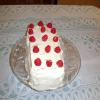 Lemon Strawberry Pound Cake Torte
