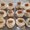 Snickerdoodle cupcakes with mini snickerdoodle cookies
