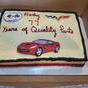 Corvette sheet cake
