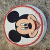 Mickey Mouse face cake
