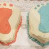 Twins feet cake
